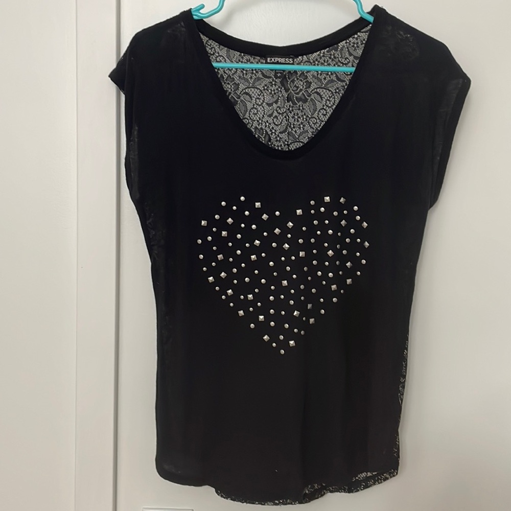 Black Express tee